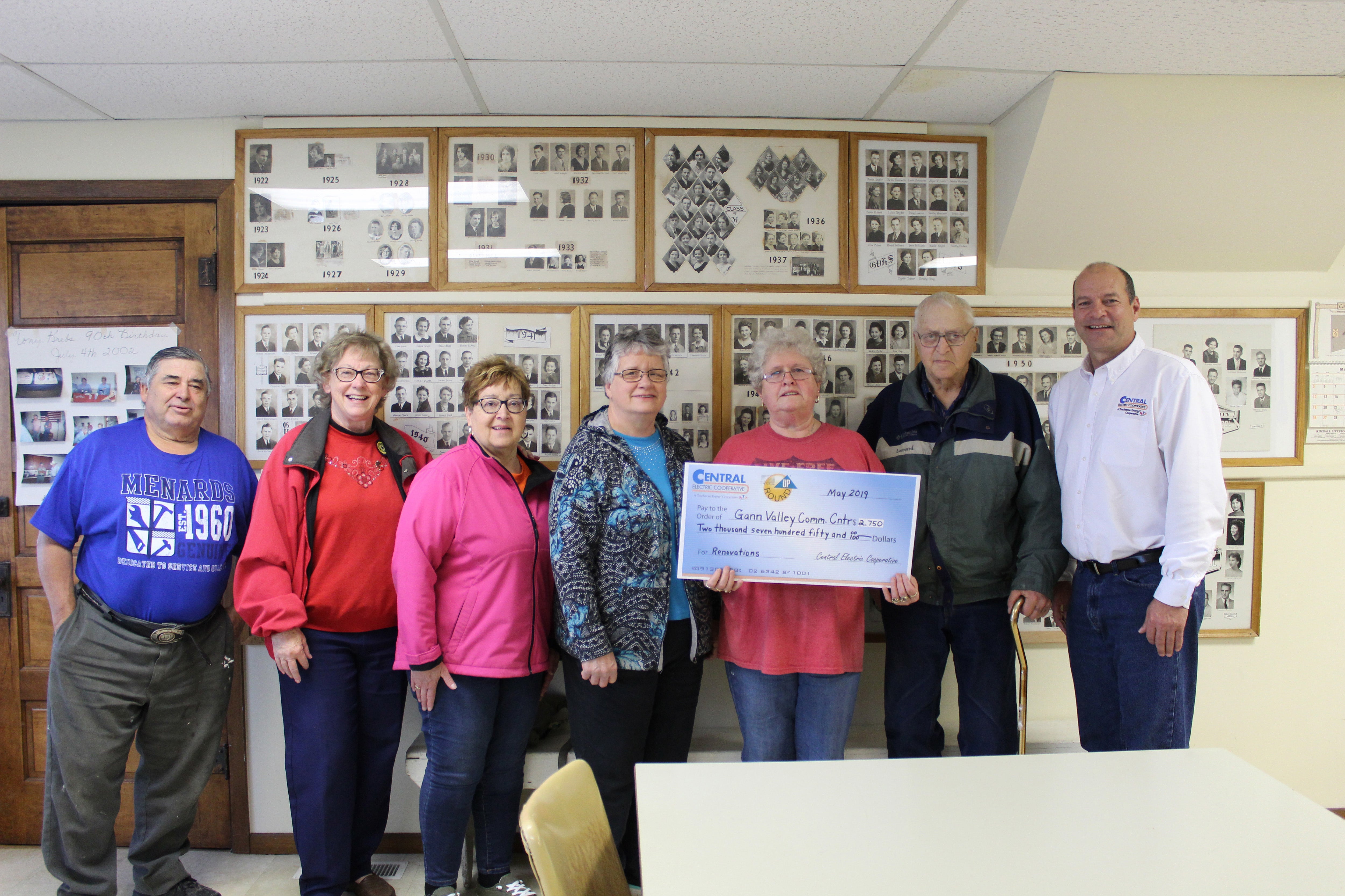 Gann Valley Community Center Receives Funds