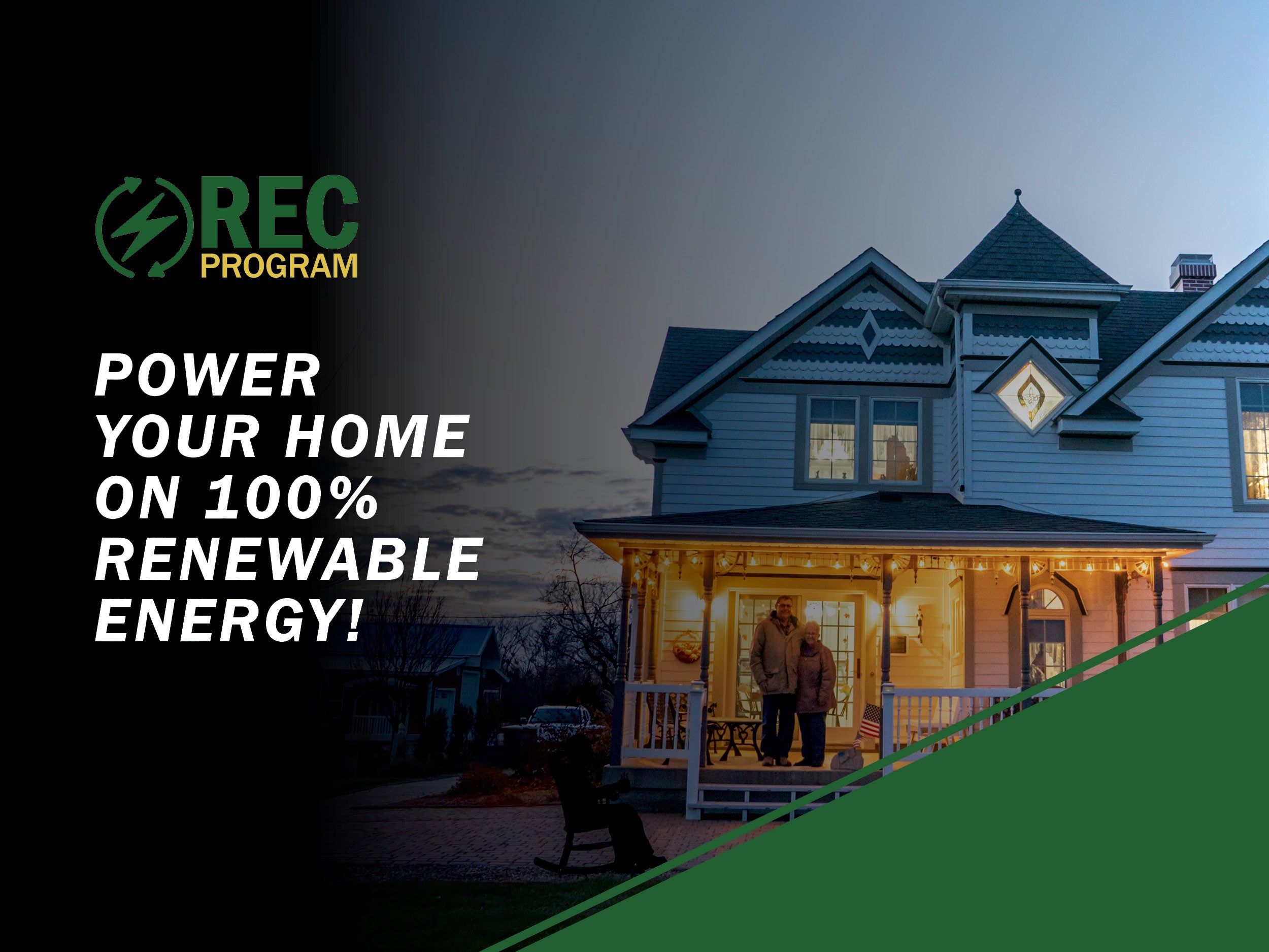 Power your Home on 100% renewable