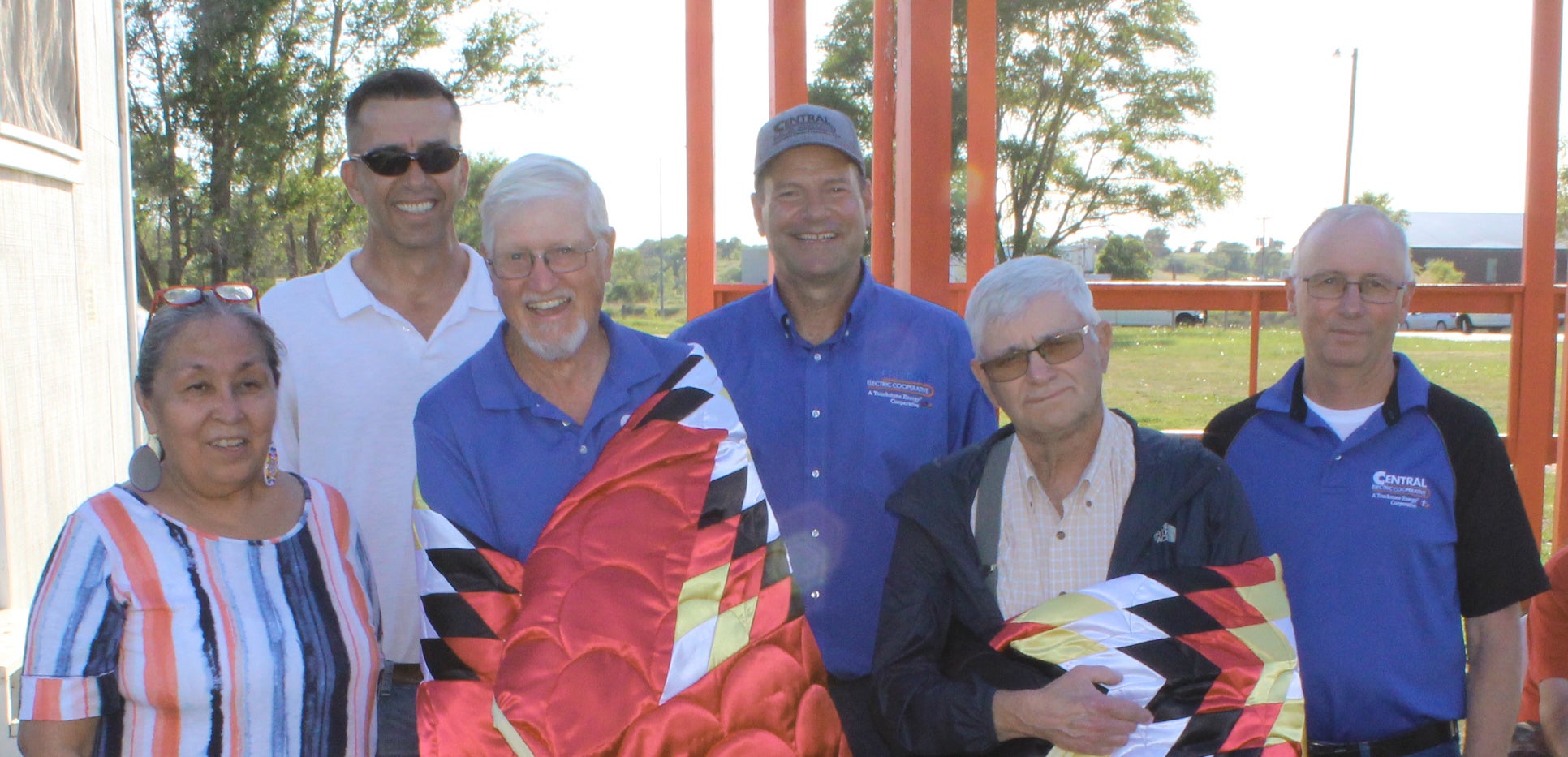 Morrison and Headley honored with star quilts