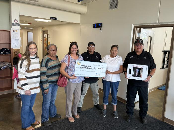 Crow Creek Sioux Ambulance Grant