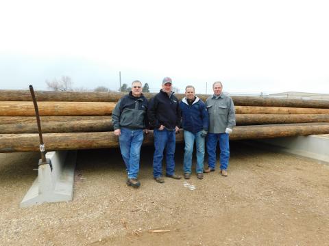 Miller lineworkers