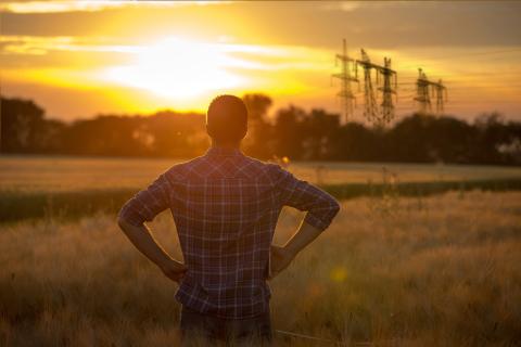 ReEnergizing Farm Safety - Farmer in Field