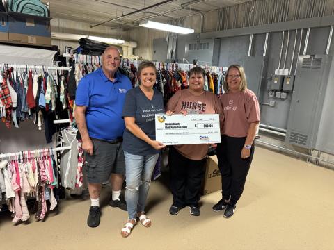 Hanson County Open Closet