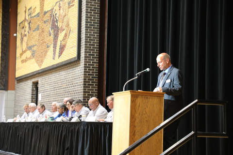 Ken Schlimgen at Annual Meeting