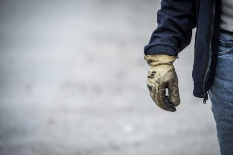 Lineworker glove
