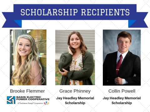 2019 Scholarship Recipients