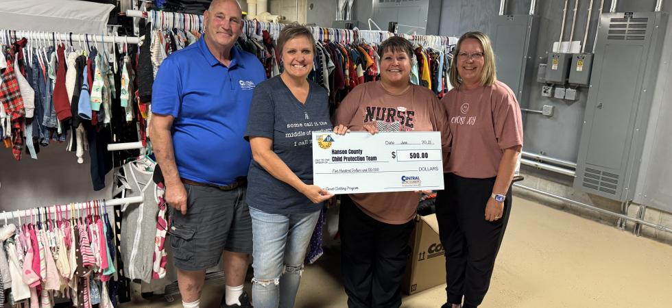 Hanson County Open Closet Grant